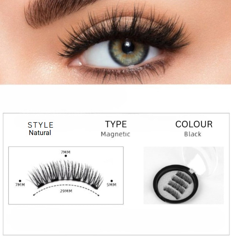 GlamorTwist Magnetic Eyelashes