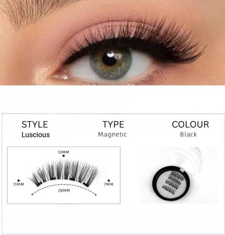 GlamorTwist Magnetic Eyelashes