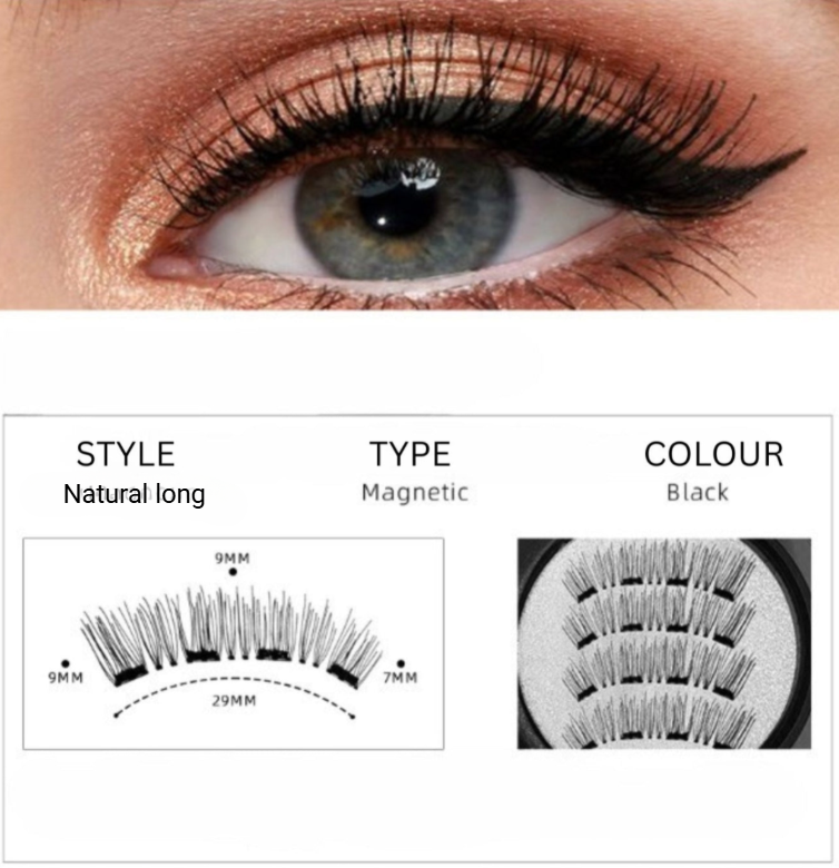 GlamorTwist Magnetic Eyelashes