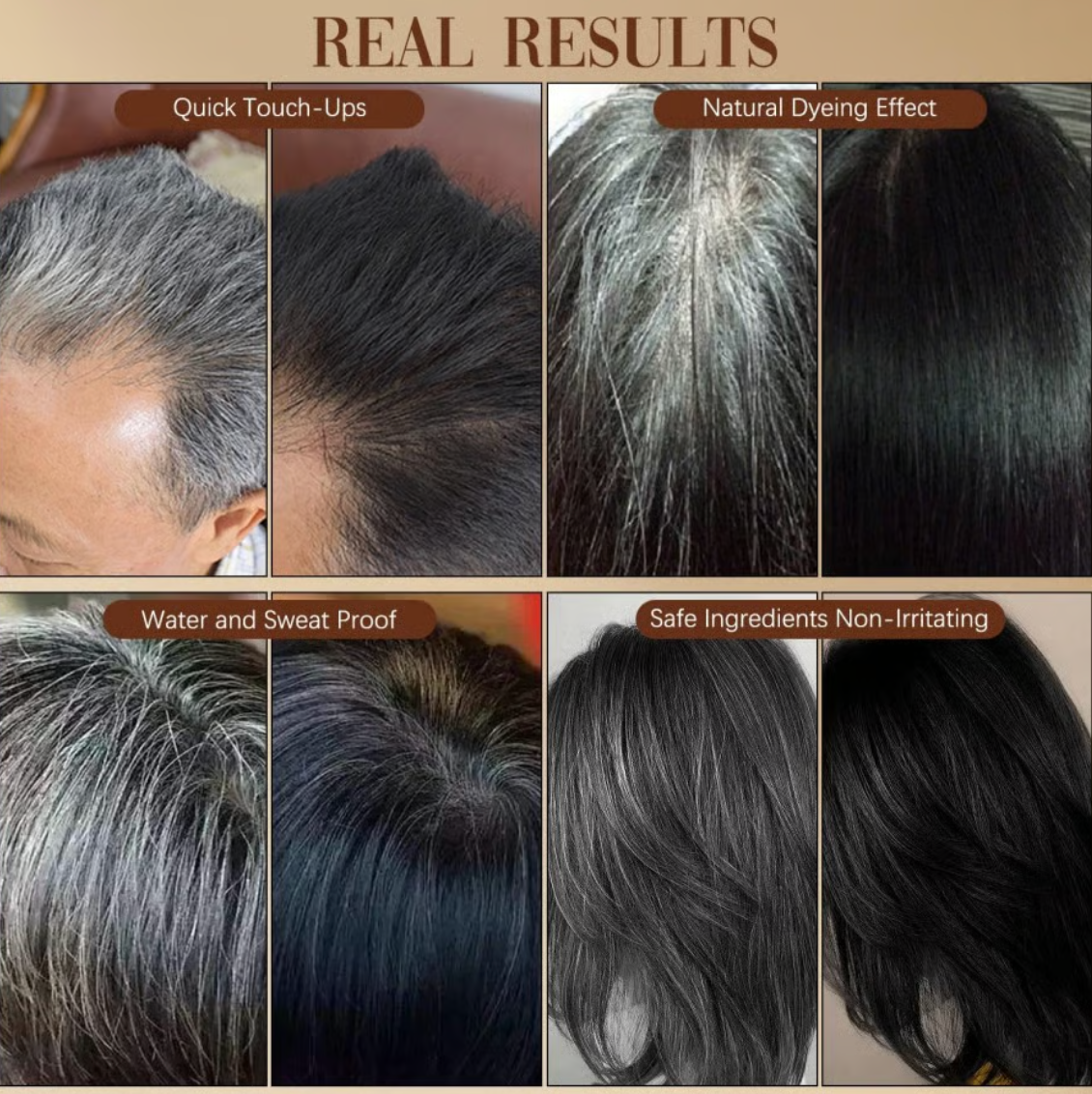 GlamorTwist Ultimate Hair Dye Comb