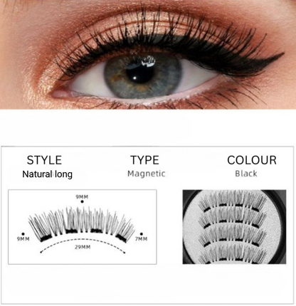 GlamorTwist Magnetic Eyelashes